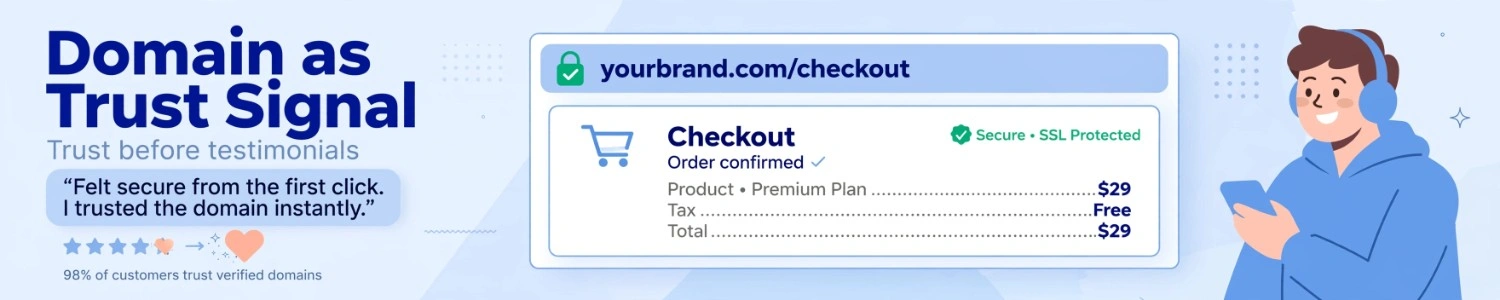 domain-as-trust-signal-checkout